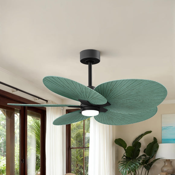 Alessandra Tropical Outdoor Ceiling Fan