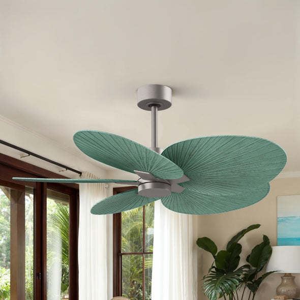 Alessandra Tropical Outdoor Ceiling Fan