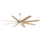 Ariella Outdoor Ceiling Fan  option Light Maple Tone