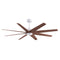 Ariella Outdoor Ceiling Fan  option Walnut Tone