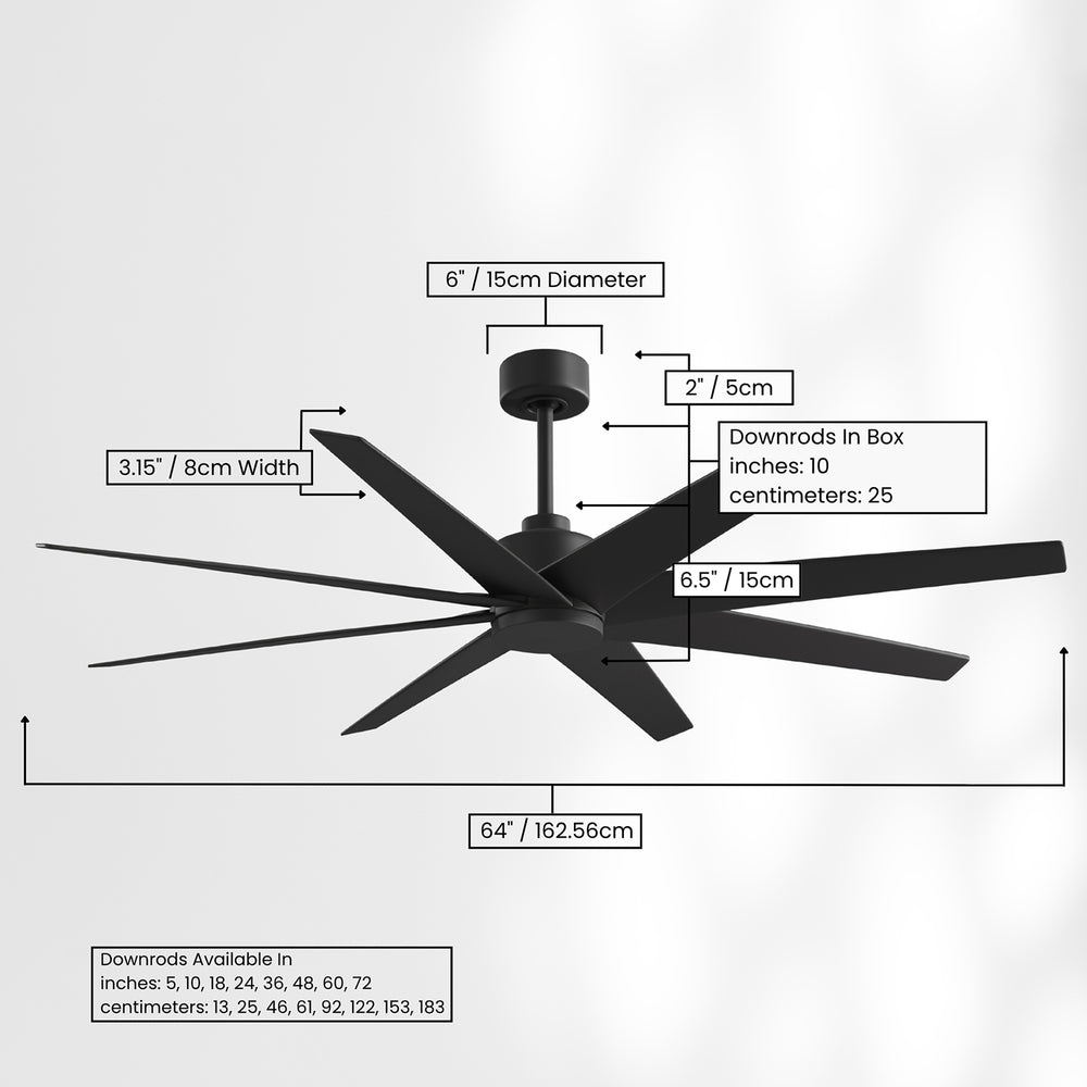 Ariella Outdoor Ceiling Fan