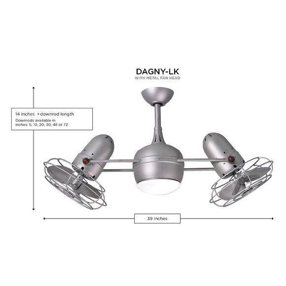 Dagny Ceiling Fan with Light