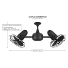Duplo Dinamico Ceiling Fan