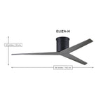 Eliza Close to Ceiling Fan