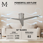 Eliza Close to Ceiling Fan