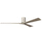 Irene H3 XLarge Close to Ceiling Fan  option Gray Ash Tone