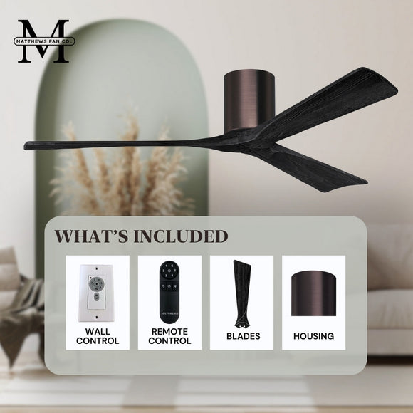 Irene H3 XLarge Close to Ceiling Fan