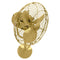 Michelle Parede Wall-Mounted Fan  option Brushed Brass