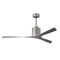 Molly Outdoor Ceiling Fan  option Brushed Nickel / Brushed Nickel