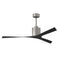 Molly Outdoor Ceiling Fan  option Brushed Nickel / Matte Black