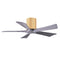 Irene H5 Small Close to Ceiling Fan  option Light Maple