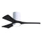 Irene 3HLK Small Ceiling Fan  option Gloss White