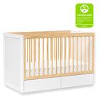 Bento 3-in-1 Convertible Storage Crib with Toddler Bed Conversion Kit