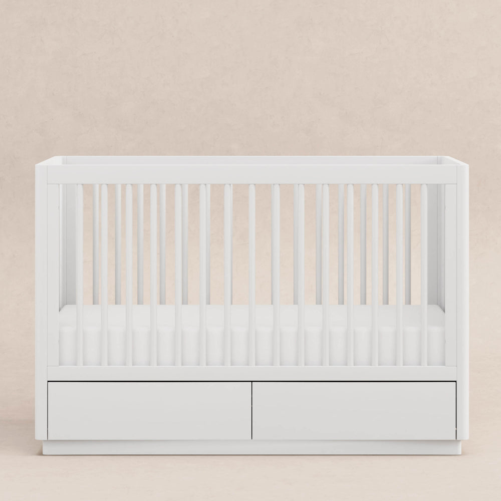 Bento 3-in-1 Convertible Storage Crib with Toddler Bed Conversion Kit