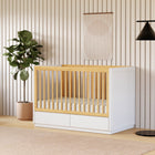 Bento 3-in-1 Convertible Storage Crib with Toddler Bed Conversion Kit