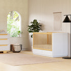 Bento 3-in-1 Convertible Storage Crib with Toddler Bed Conversion Kit