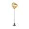 Melt Cone Slim LED Floor Lamp  option Gold
