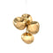 Melt Mini LED Chandelier  option Gold