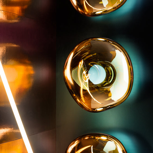 トムディクソン　Tom Dixon MELT MINI LED 照明　セレブ MELT LED LARGE ROUND CHROME – Tom Dixon ONLINE STORE – トム