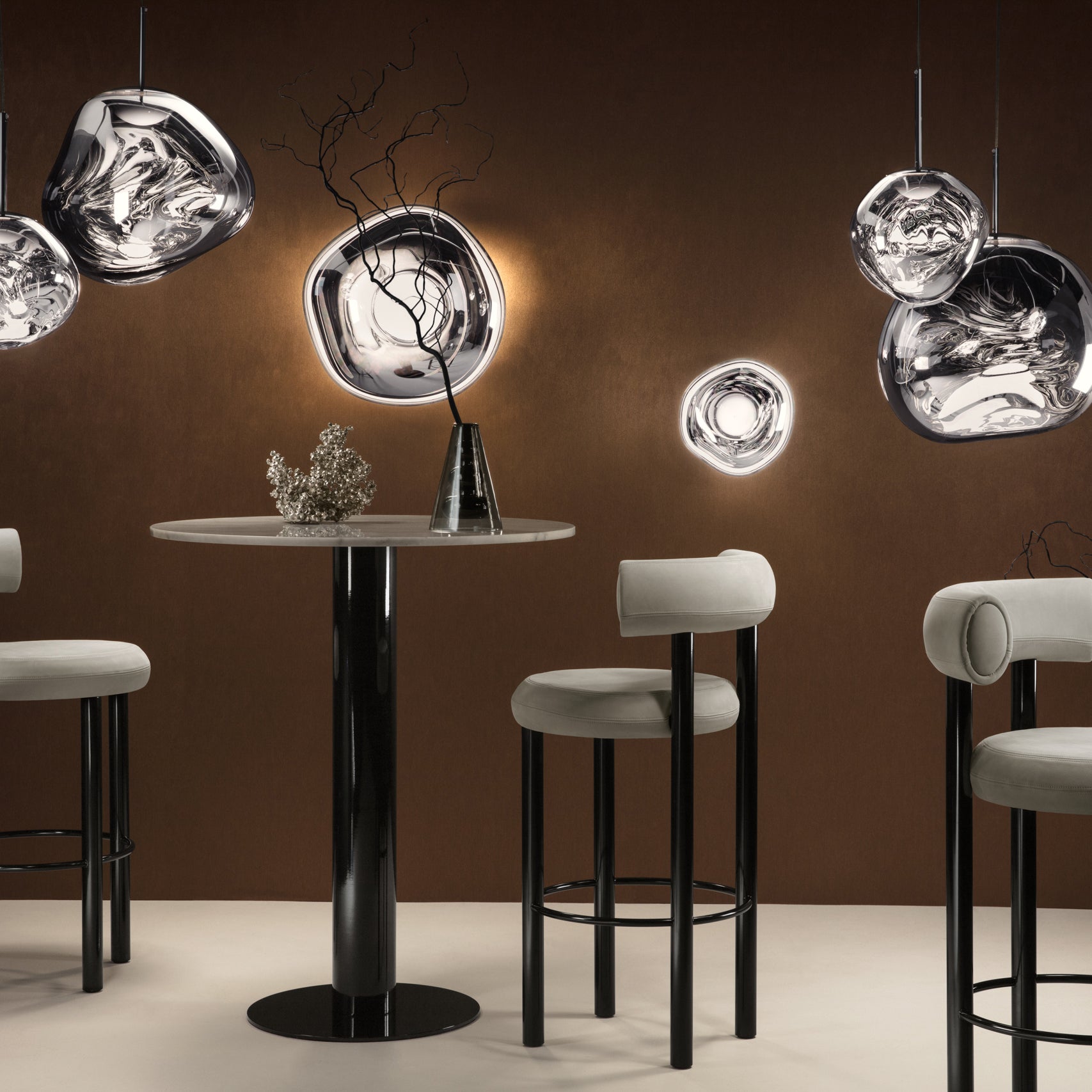 トムディクソン　Tom Dixon MELT MINI LED 照明　セレブ Tom Dixon Melt Mini LED Surface Light - 2Modern
