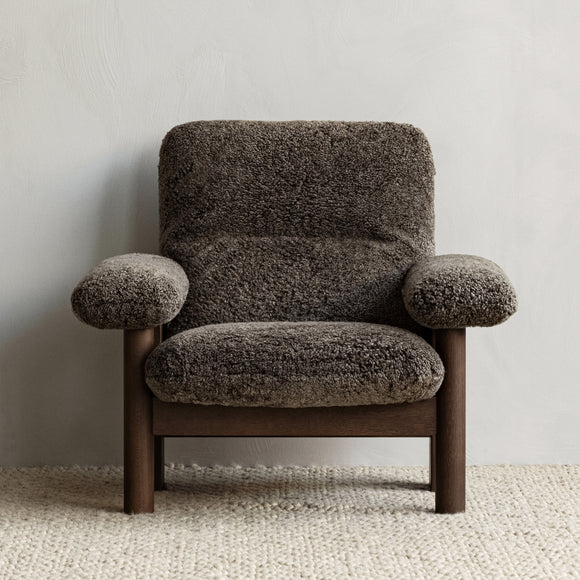 Brasilia Sheepskin Lounge Chair