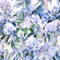 Hydrangea Garden Wallpaper Sample Swatch  option Blue Lace Agate / Eco Textured Type II