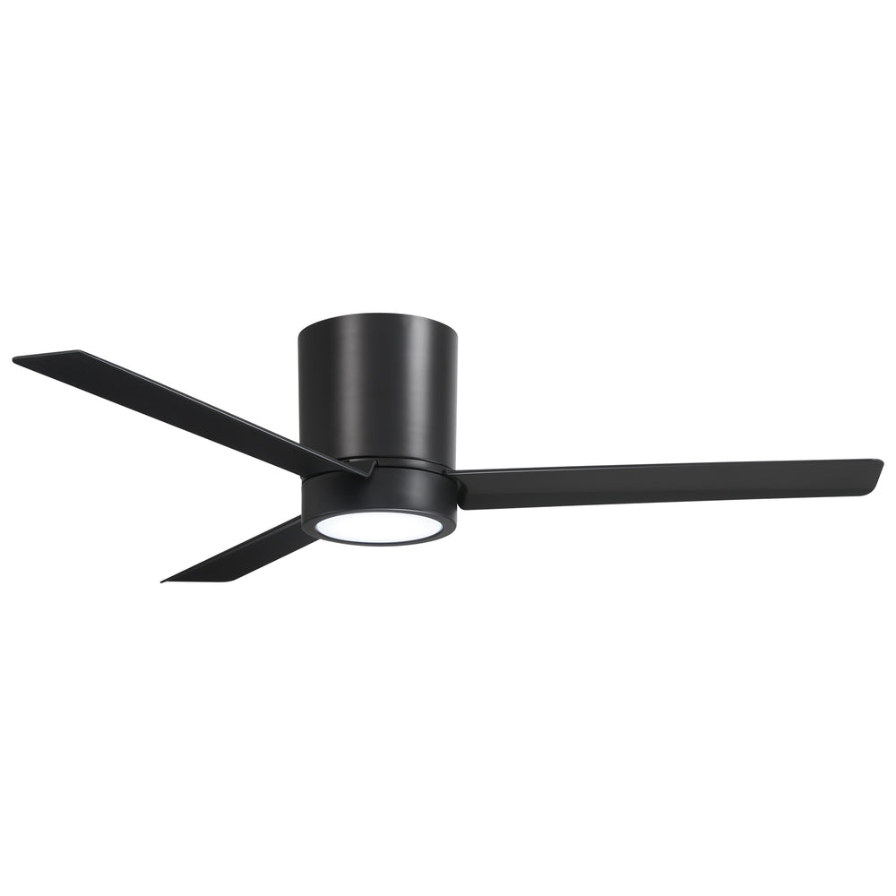 Roto LED Flush Mount Ceiling Fan