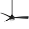 Skinnie Outdoor LED Ceiling Fan  option Coal