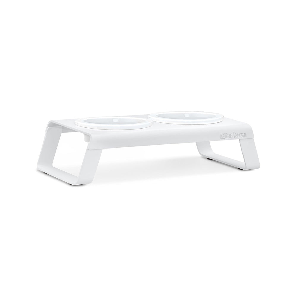 Desco Cat Feeder with Porcelain Bowl