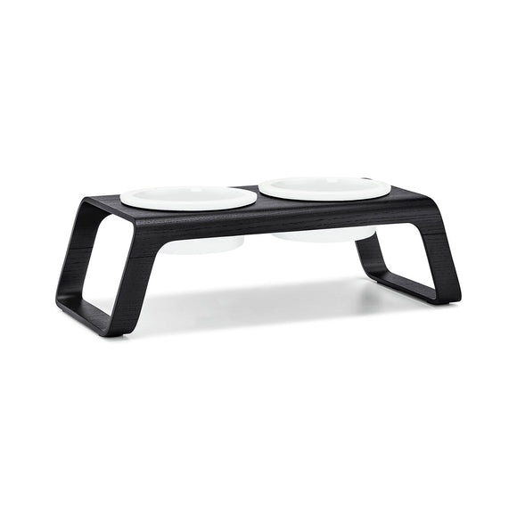 Desco Dog Feeder with Porcelain Bowl