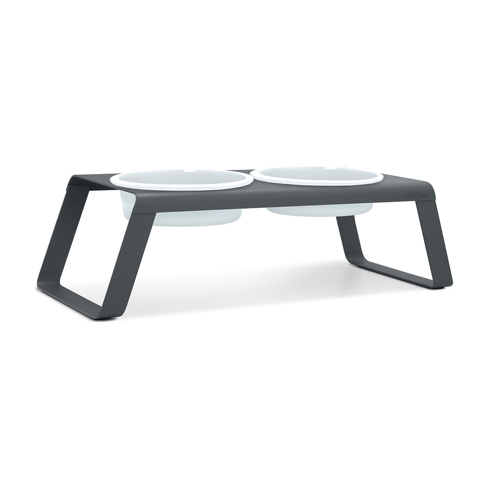 Desco Dog Feeder with Porcelain Bowl