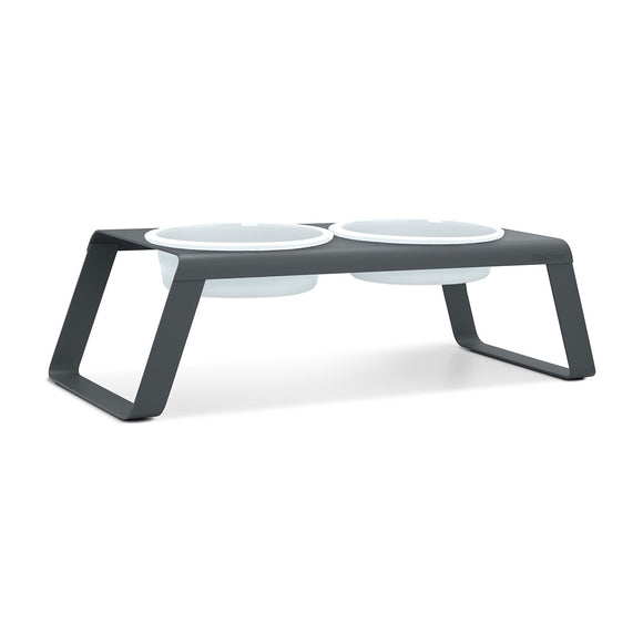 Desco Dog Feeder with Porcelain Bowl