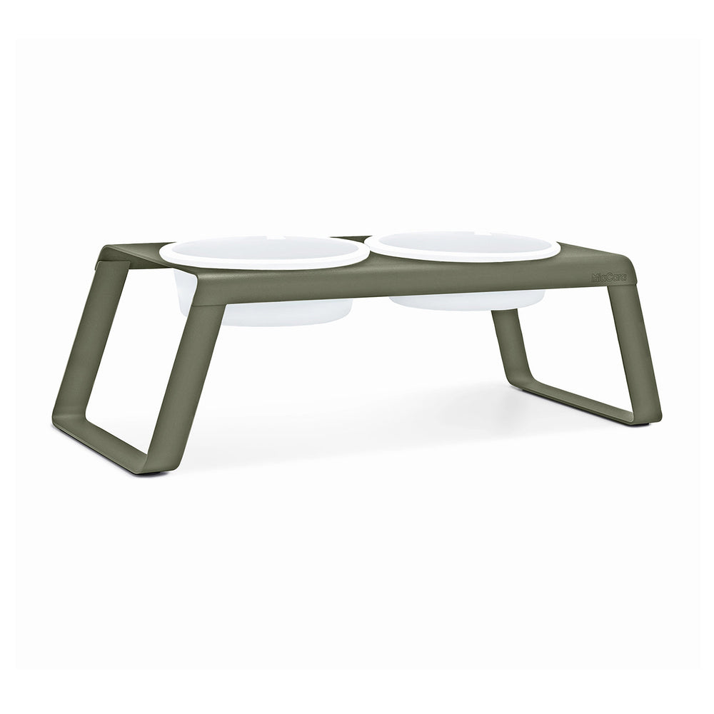 Desco Dog Feeder with Porcelain Bowl