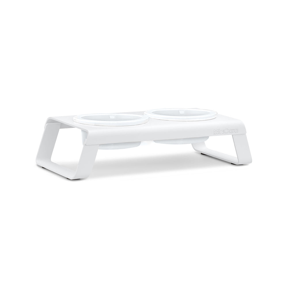 Desco Dog Feeder with Porcelain Bowl