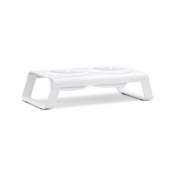 Desco Dog Feeder with Porcelain Bowl