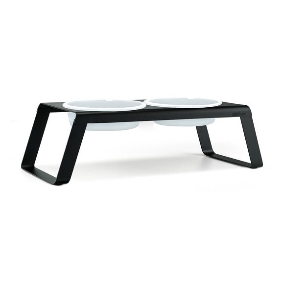 Desco Dog Feeder with Porcelain Bowl