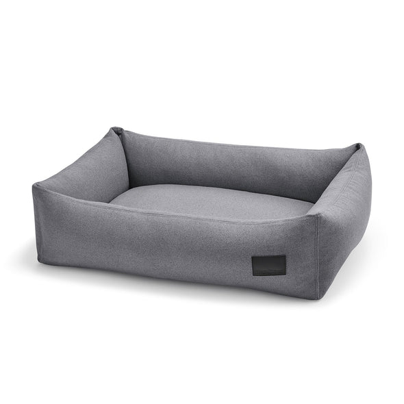 Slate / Small: 31.5 in width Divo Box Dog Bed OPEN BOX