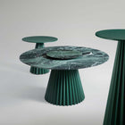 Plisse Round Dining Table