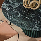 Plisse Round Dining Table