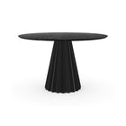 Plisse Round Dining Table