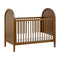 Bondi 3-in-1 Convertible Crib with Toddler Bed Conversion Kit  option Natural Walnut