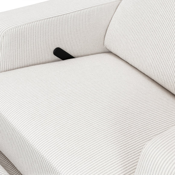 Crewe Recliner and Swivel Glider with Wood Base