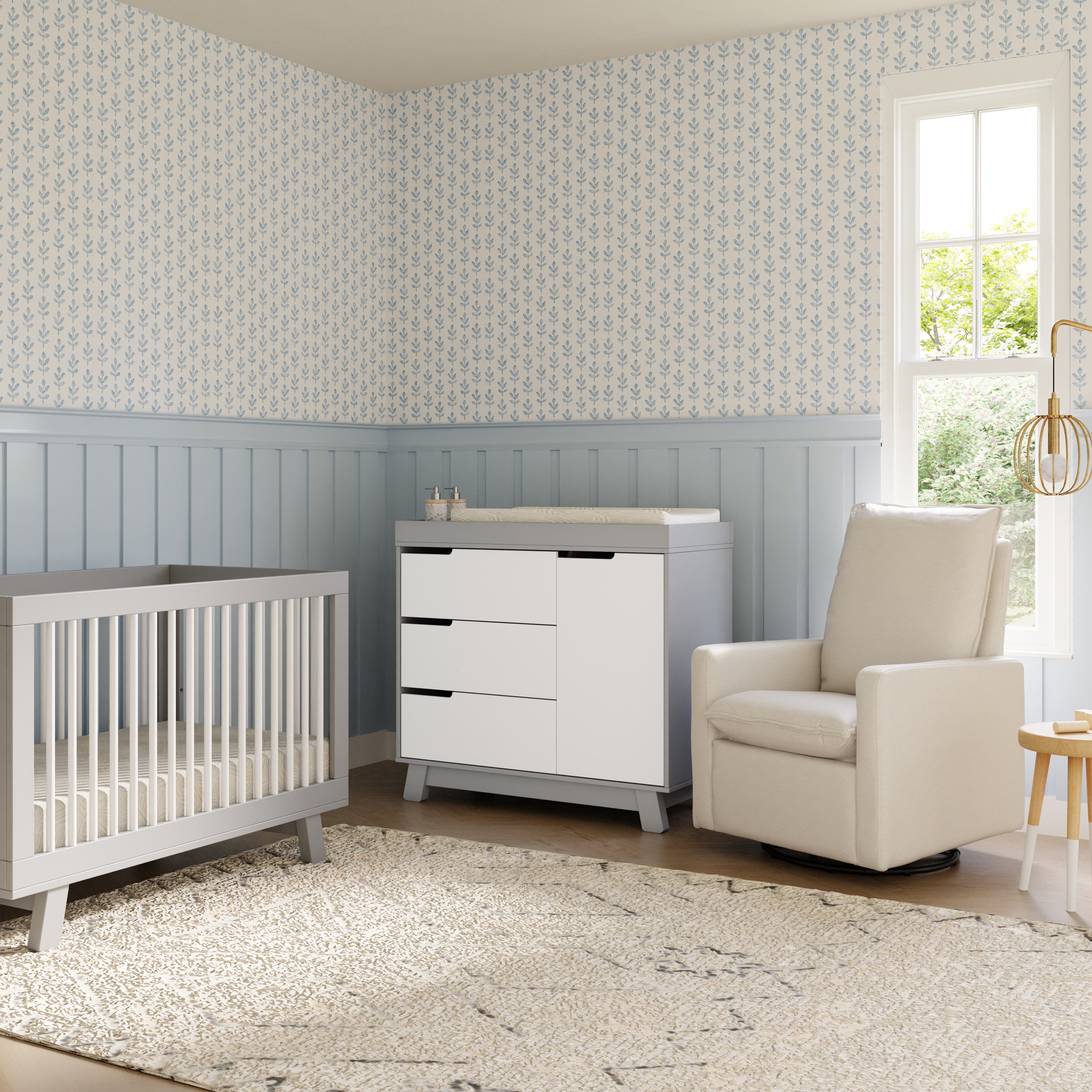 Babyletto Hudson 3-Drawer Changer Dresser with Changing Tray - 2Modern