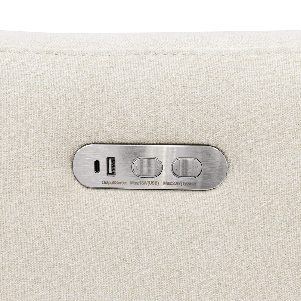 Kiwi Plus Glider Recliner with Electronic Control and USB