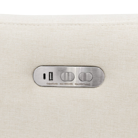 Kiwi Plus Glider Recliner with Electronic Control and USB