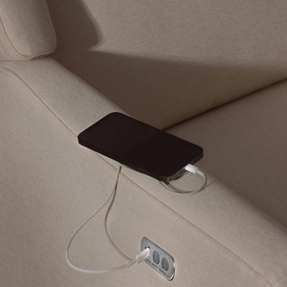Kiwi Plus Glider Recliner with Electronic Control and USB