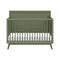 Palma 4-in-1 Convertible Crib with Toddler Bed Conversion Kit  option Olive