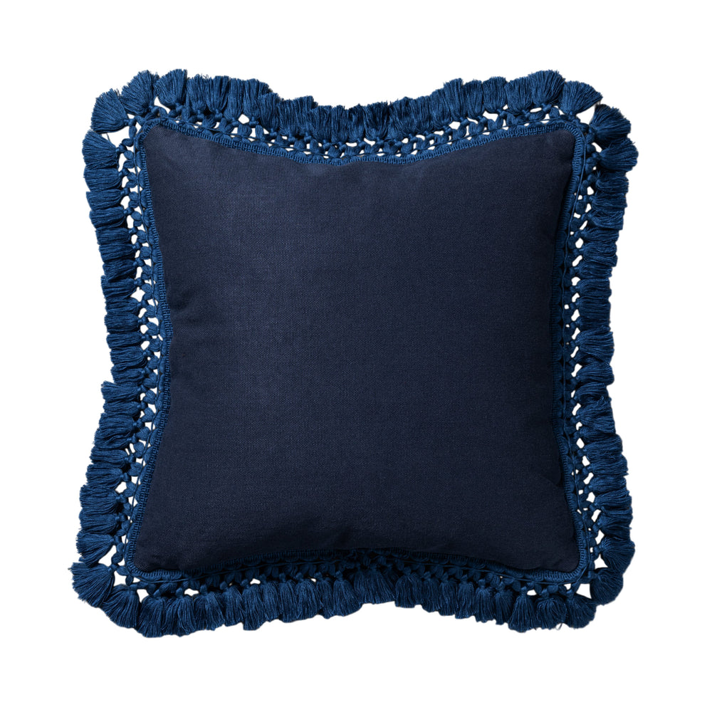 A Swallow's Horizon Embroidered Pillow
