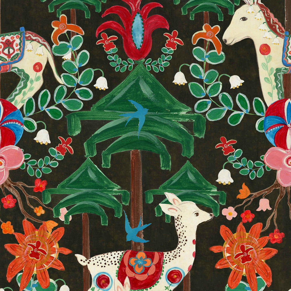 A Woodland Tale Wallpaper Sample Swatch