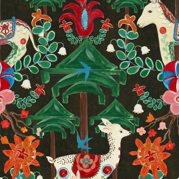 A Woodland Tale Wallpaper Sample Swatch